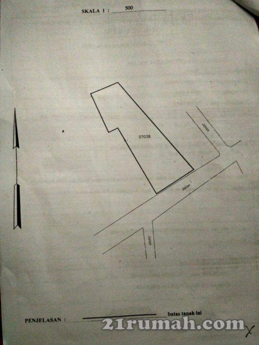 Jual tanah di pinggir jalan raya, pondok aren, tangsel