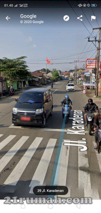Tanah Pinggir Jalan Raya Pemda Karadenan Cibinong