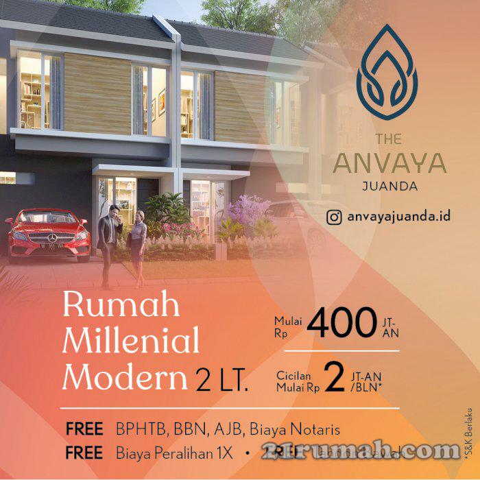 The AnvayA, Rumah 2 lantai HANYA 400Jutaan