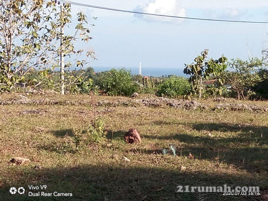 Tanah murah siap bangun dengan view laut areal kuta selatan