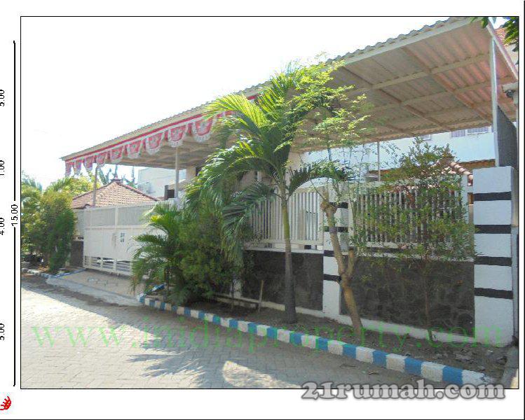 Jual cepat rumah pojok besar kota sidoarjo