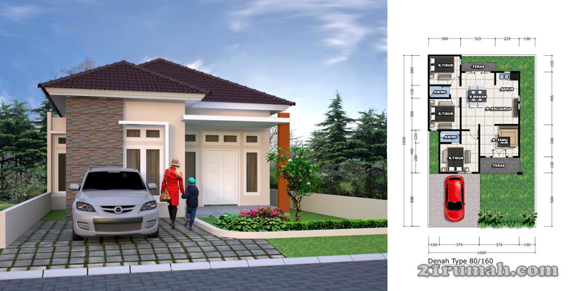 Perumahan Dekat dengan Kampus UNRI dan UIN, type 54, 80, 104, 143