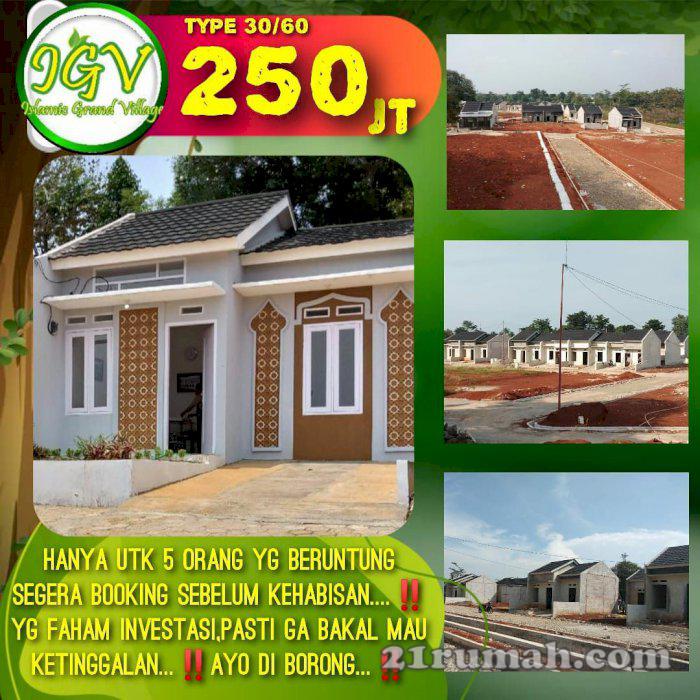 Rumah Syariah Islamic Grand Village Tajurhalang