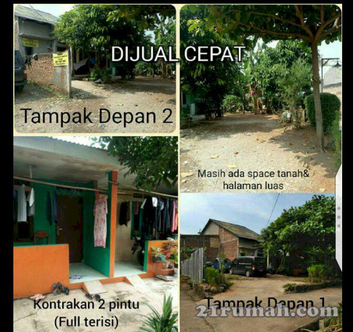 JUAL CEPAT rumah tinggal bonus kontrakan sdh terisi 