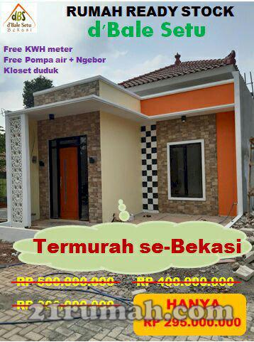 Rumah ready stok -Tanpa Dp di Setu Bekasi