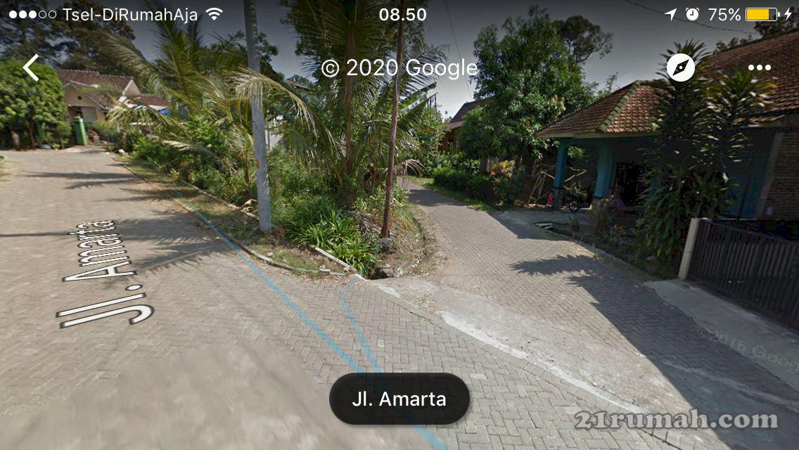 Tanah Pojok Seberang Perumahan Elit Teras Bali Semarang Barat 