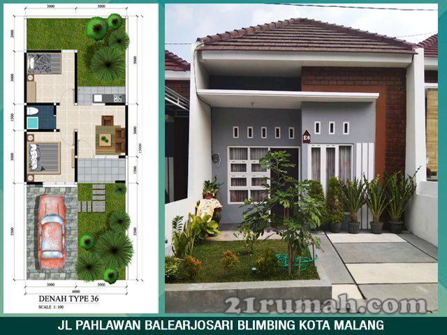 rumah murah kota malang bebas pajak legalitas SHM