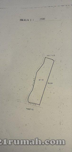 Dijual tanah / freehold .