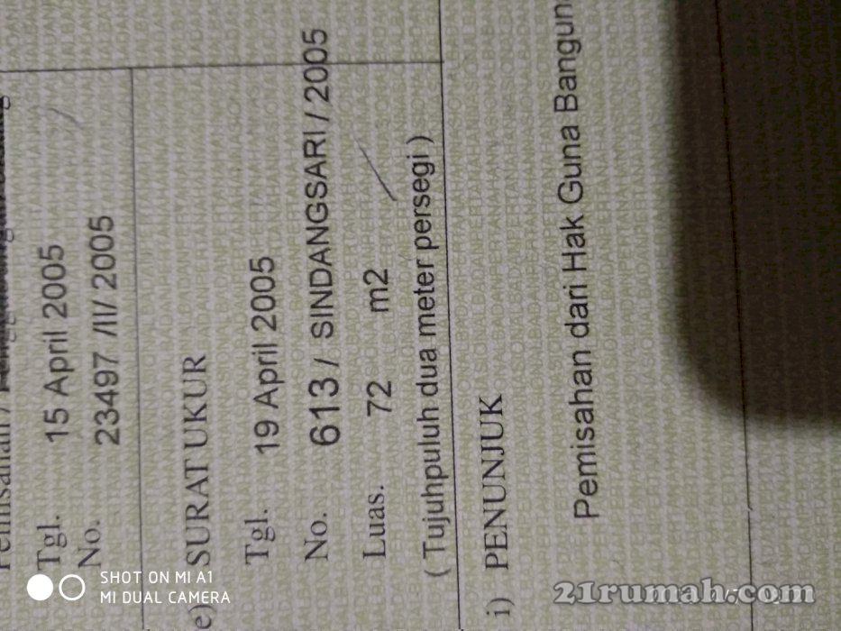 Rumah di jual di perumahan taman walet