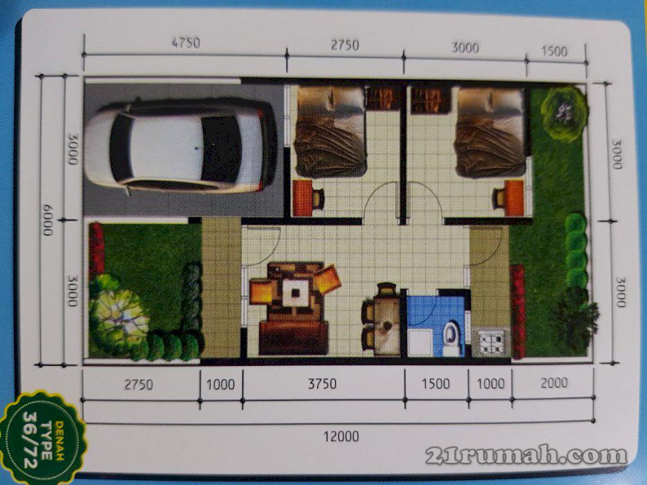 WIRATAMA RESIDENCE *DP 0% Cukup BOOKING FEE 3JT*