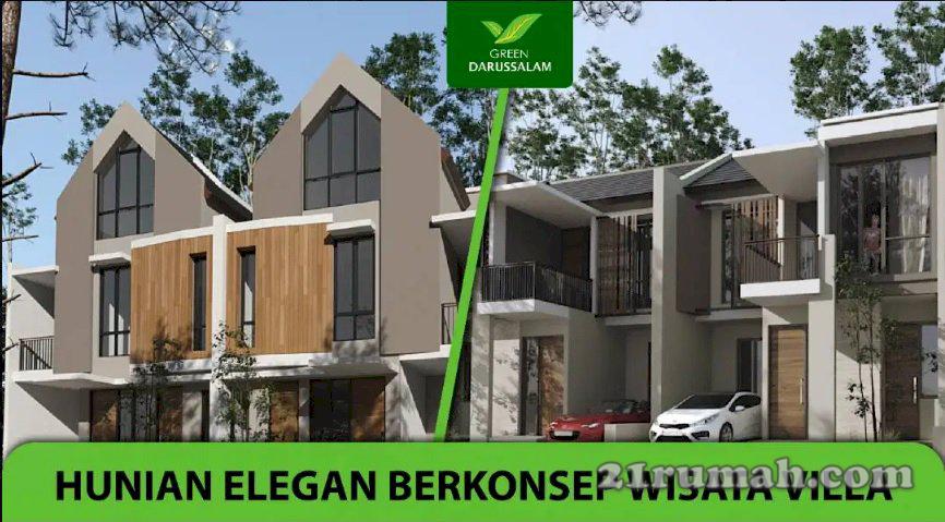 Rumah Villa Murah Dekat Jatim Park Di Green Darussalam Kota Batu