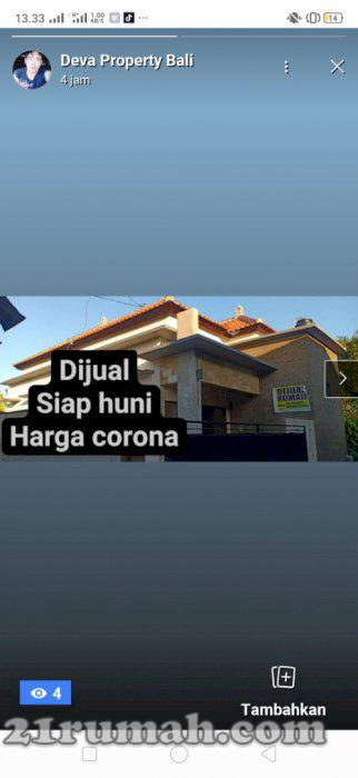 Rumah murah baru jadi siap huni di batubulan