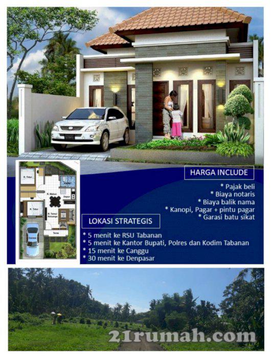 Dijual Rumah TERMURAH di Kediri Dekat PUSAT KOTA TABANAN