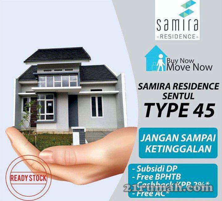 Di jual rumah samira residence di sentul bogor