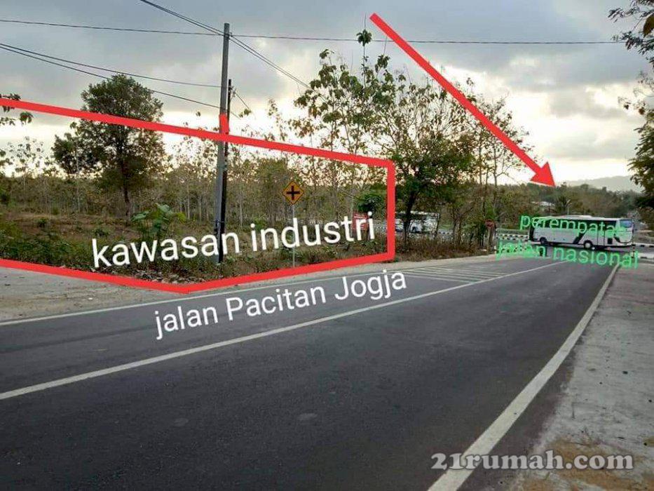dijual tanah pekarangan setrategis dekat jalan raya