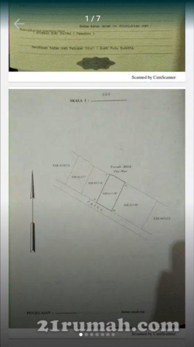 Jual Tanah 200 M2 BUC di Cepaka