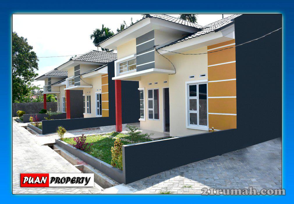 rumah berkonsep modren di dekat dengan kampus UIR dan bandara