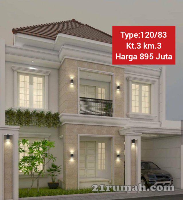 New Cluster 2 Lantai Dekat Rxit Tol Desari Rangkapan Jaya