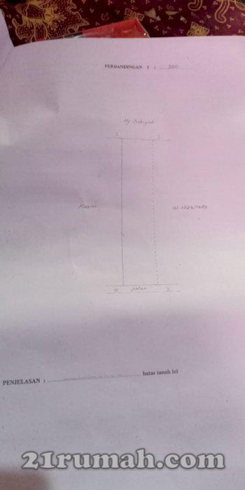 Tanah dijual murah samping Bandara YIA Kulonprogo