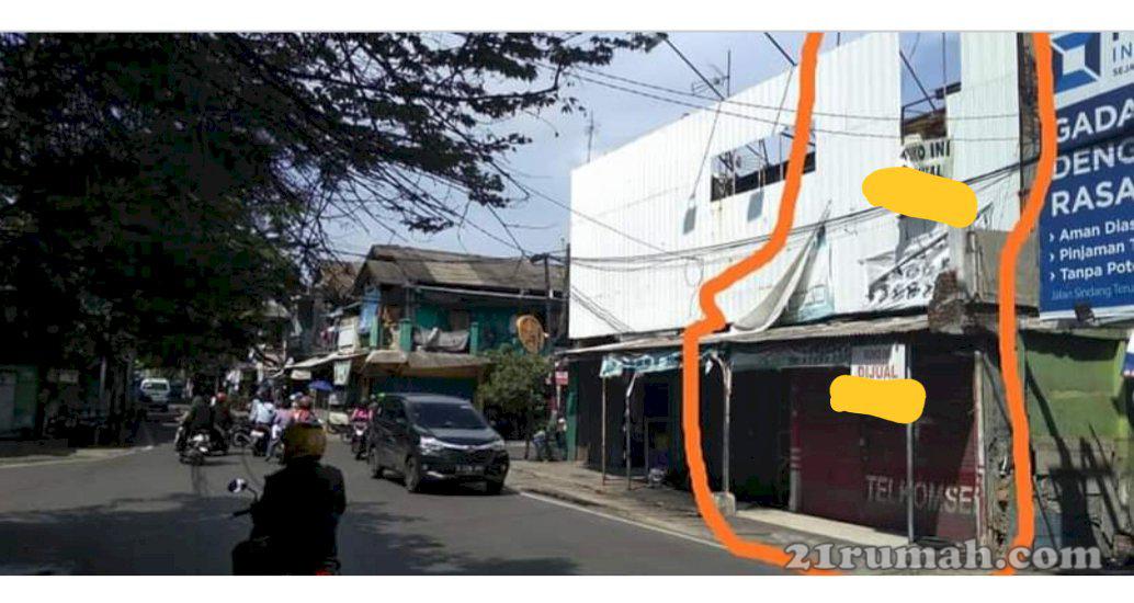 Dijual ruko tempat strategis