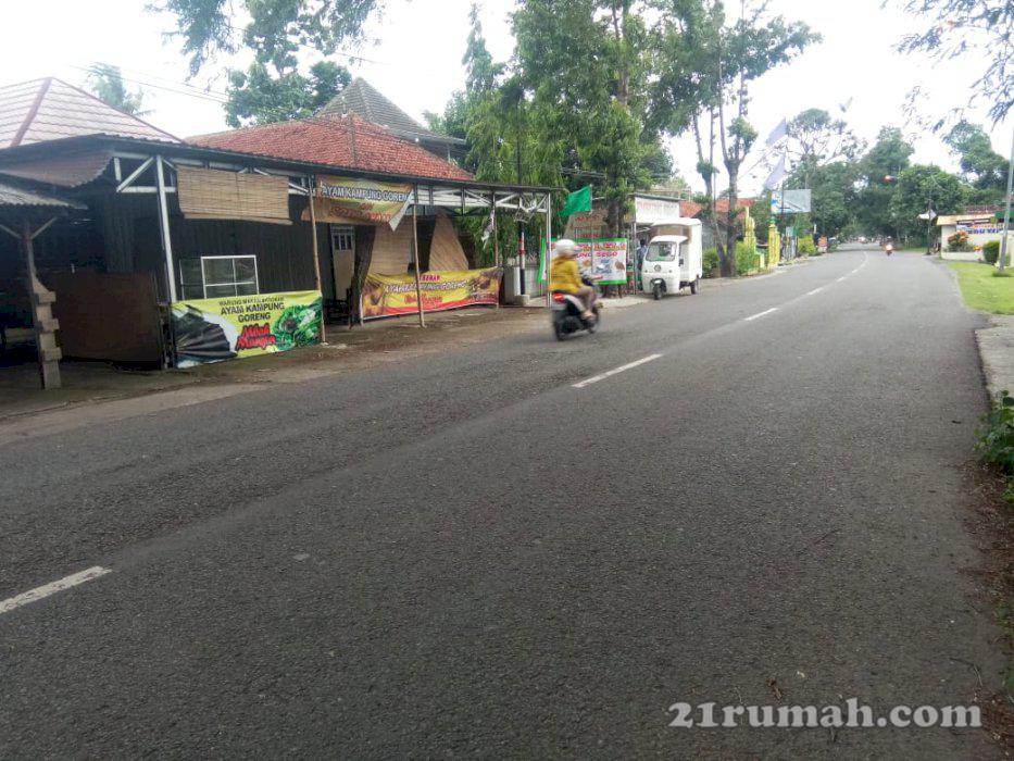 Tanah dijual beserta bangunan banting harga