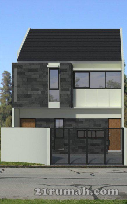 Rumah Baru 2 Lantai dalam proses pembangunan dijual BU