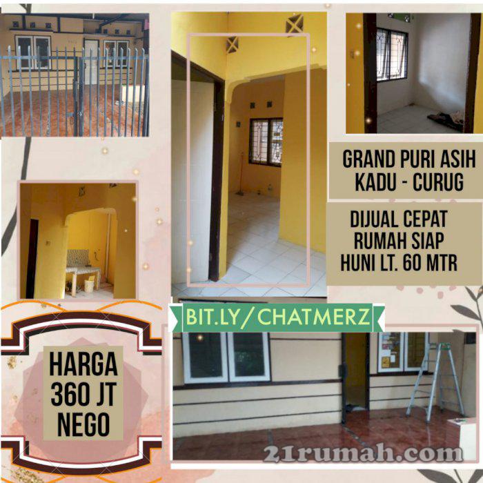 Di jual cepat rumah siap huni di Curug Tangerang