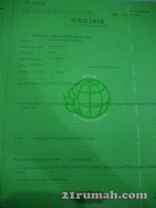 Tanah dijual wilayah kos dekat bandara