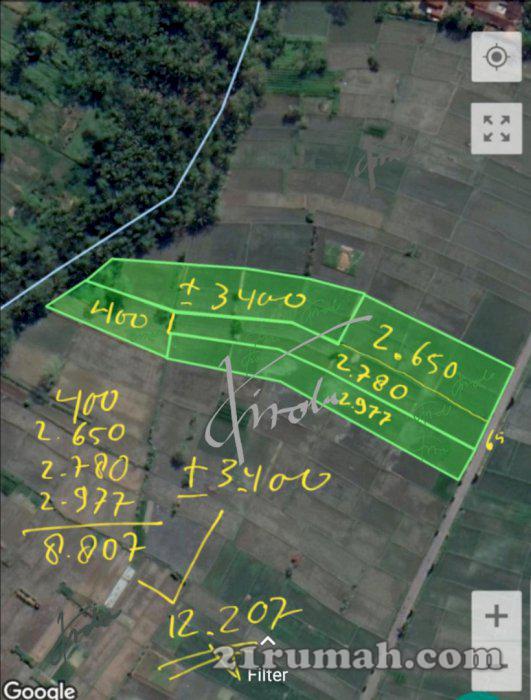 Tanah dijual depan Bandara YIA