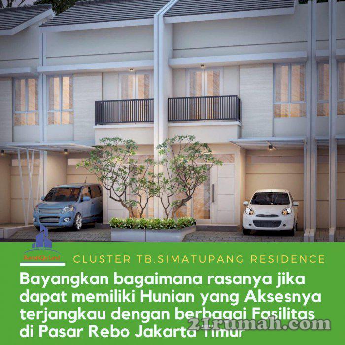 Cluster Viral tipe 2 lantai di Jakarta Timur TB Simatupang Residence.