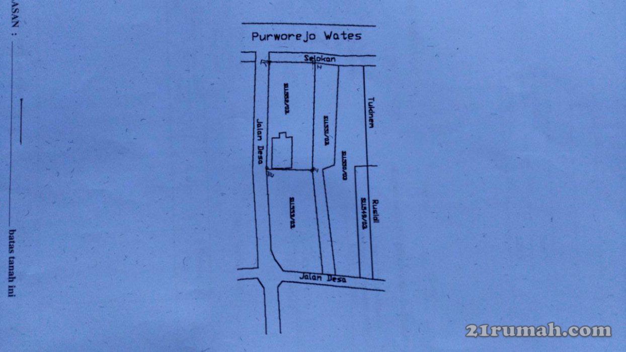 Tanah dijual murah dekat pusat kota wates
