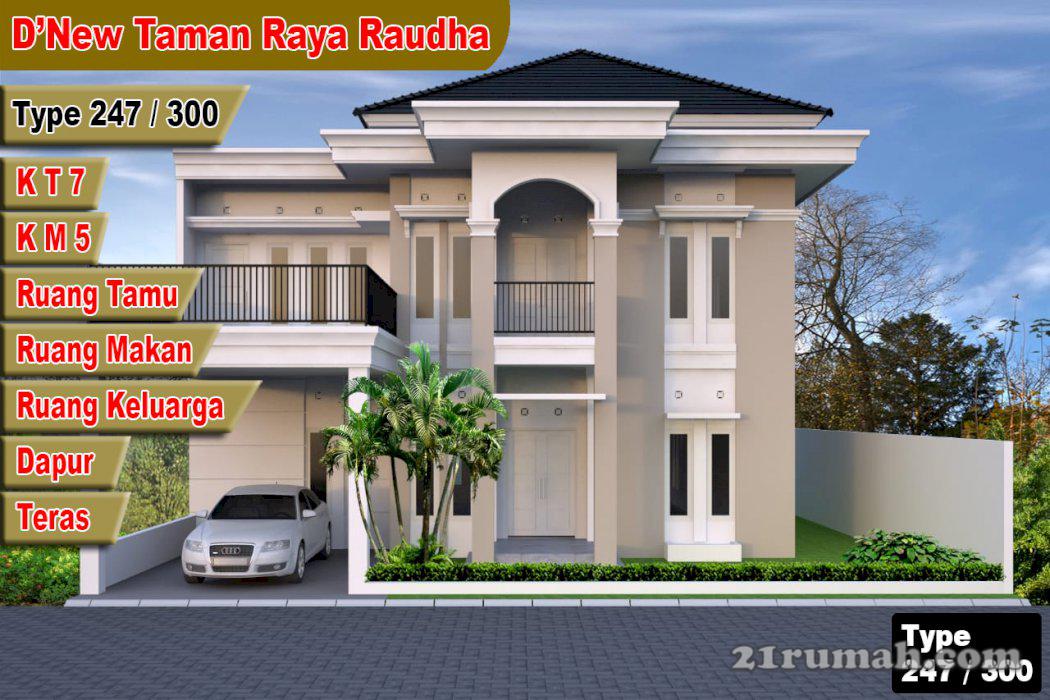 Hunian Villa Type 247 Terbaik Jalan Delima Pekanbaru