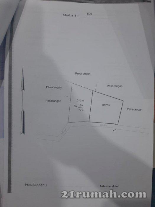 Tanah dijual murah dekat bandara