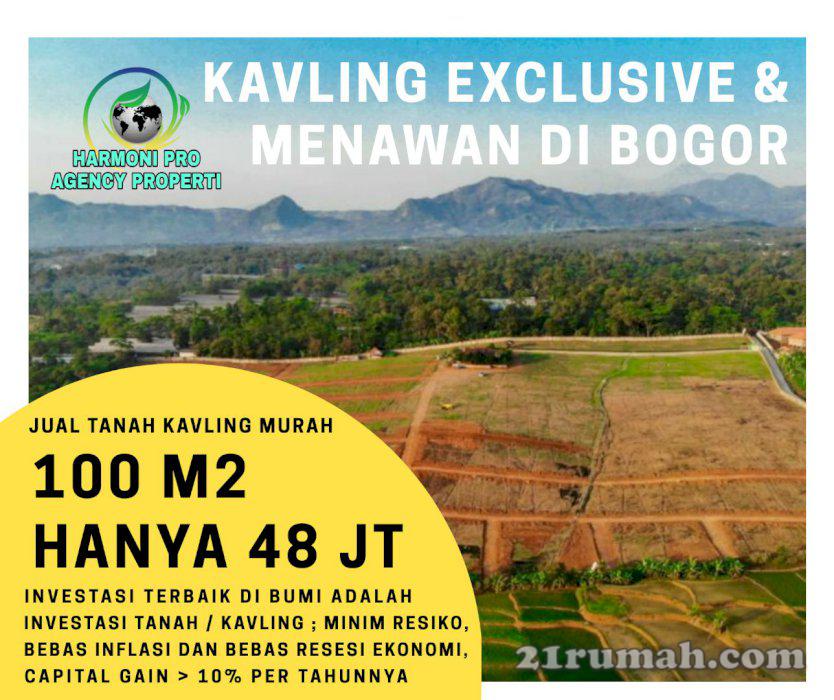 Kavling Siap Bangun - Kavling Kebun & Vila Wisata di Bogor 90 Menit Exit Cibubur