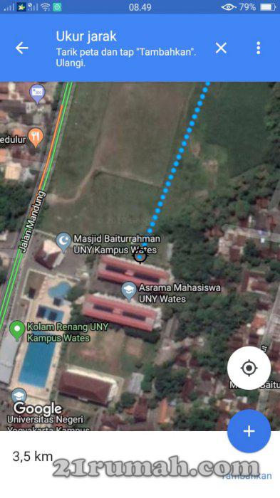 Di jual tanah pekarangan murah