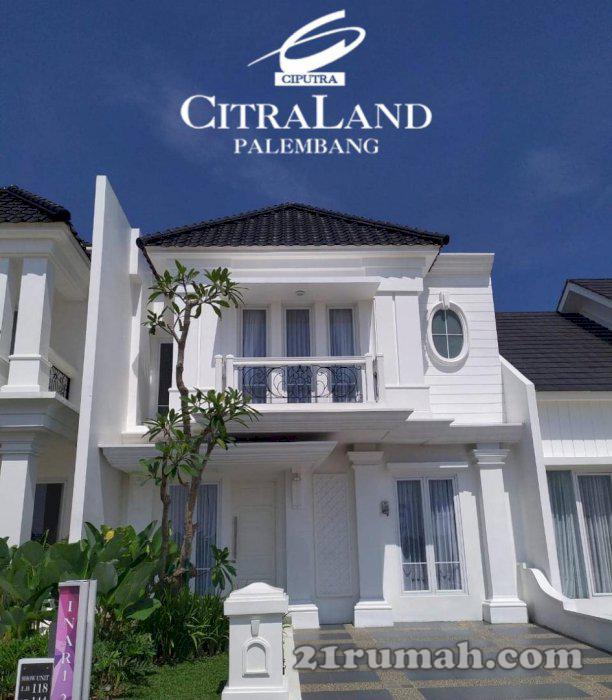 Rumah 2 lantai classic modern 4 kamar tidur CitraLand Palembang