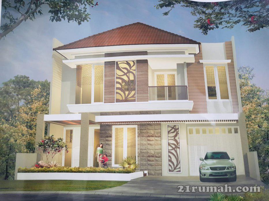 Ciamik poll Rumah 2 Lantai Mewah East Emerald Mansion Citraland