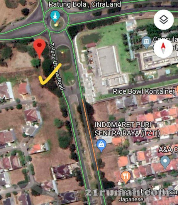 241_Disewakan Tanah di Citraland Surabaya 980 m2 di depan Konjen USA