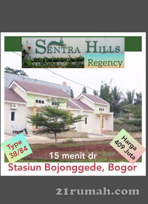 Rumah cluster dekat stasiun Bojonggede Bogor