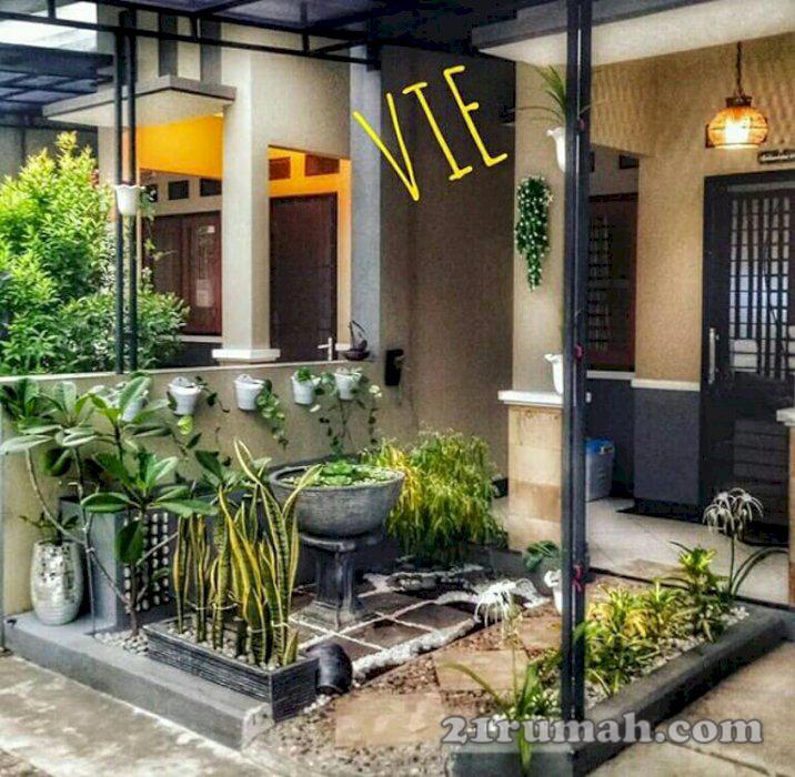 Rumah asri minimalis beserta perabotan 