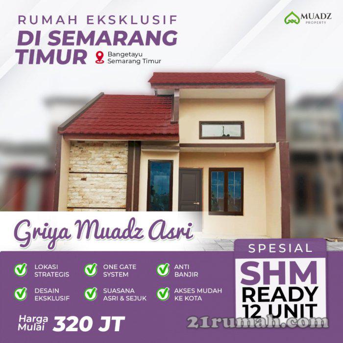 Rumah bebas banjir semarang sudah SHM