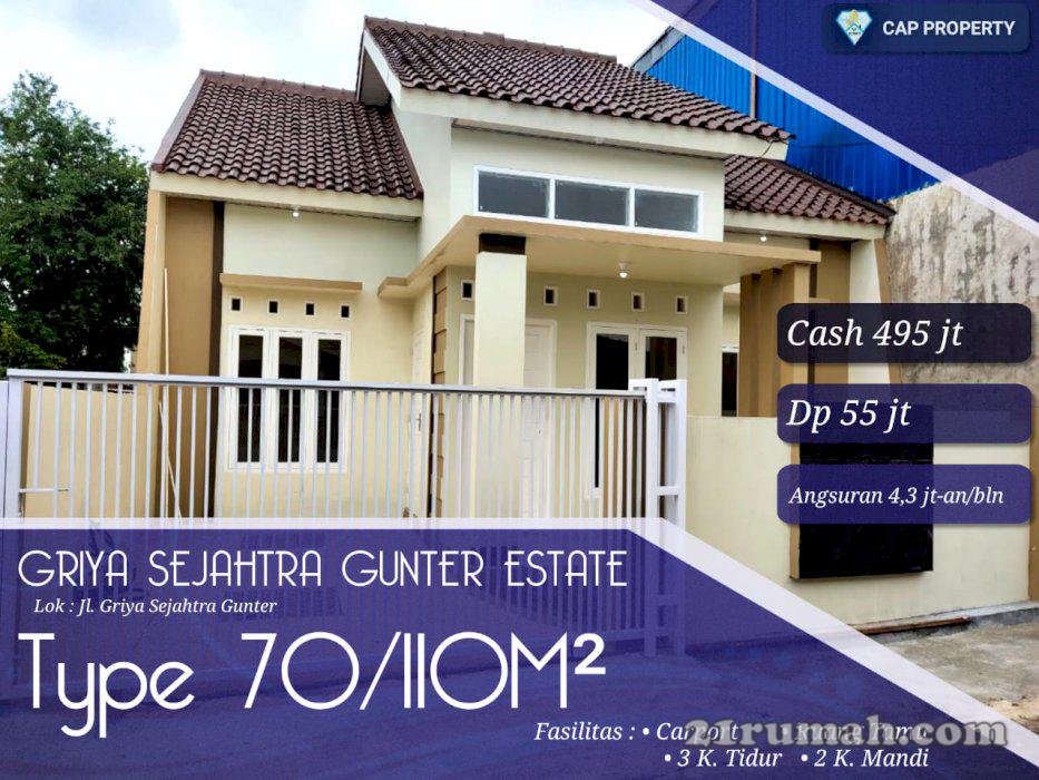 Rumah Siap Huni Gunung Terang Bandar Lampung