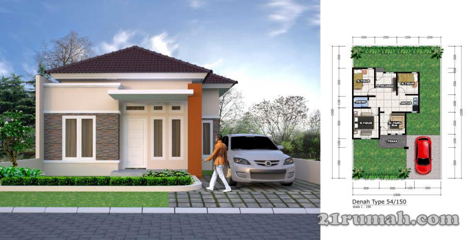 dijual rumah design cluster dekat mall ska