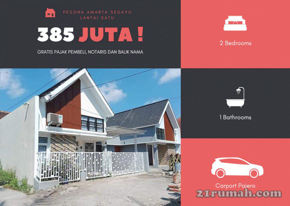 Rumah Modern Minimalis Termurah di Sedayu Bantul Yogyakarta