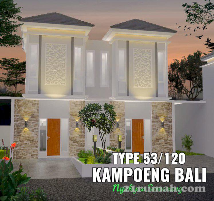 Hunian Nyaman Berkonsep Bali Dekat Ngalian