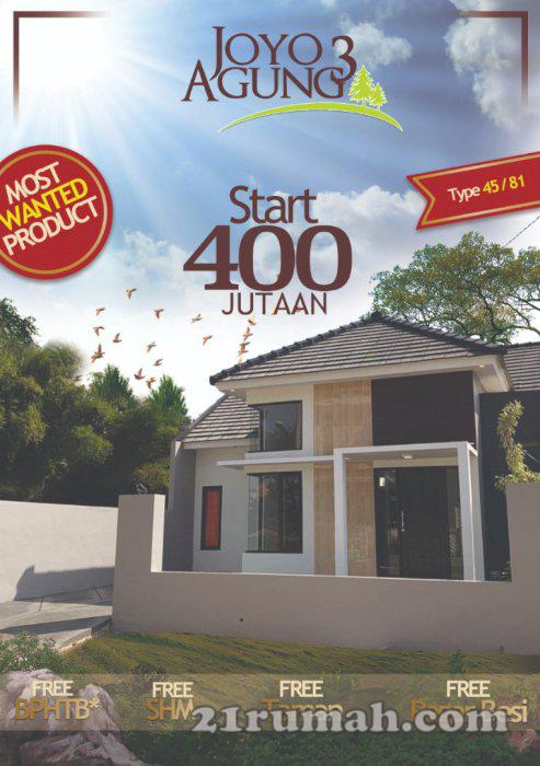 Rumah Murah Dinoyo Malang Dekat Kampus UB, UIN, UNISMA, ITN, MALL Dll