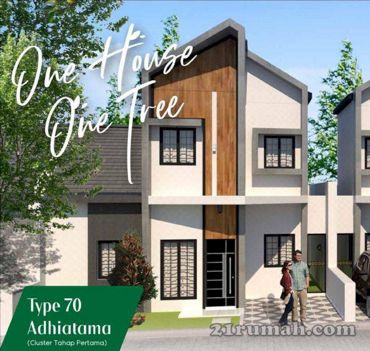 Rumah yang ramah lingkungan di Semarang