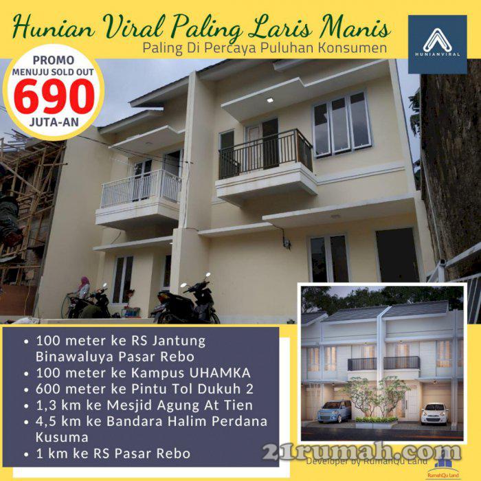 Rumah murah di pasar rebo Jakarta Timur