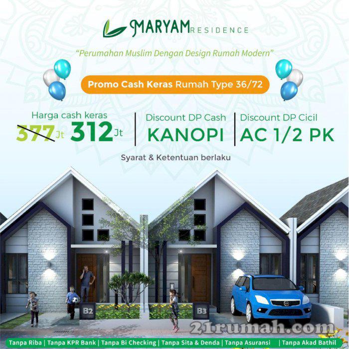 Rumah strategis hanya 1,5 km dari rencana pintul tol Setu