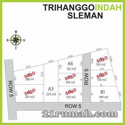 Kapling Area Dalam Ringroad, Unit Terbatas Hanya 5 menit Ke UGM
